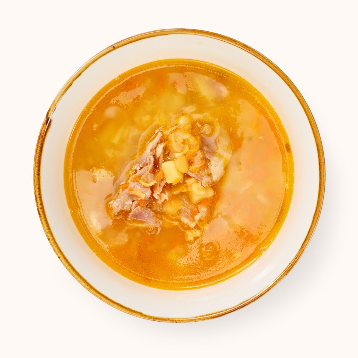 Суп гороховый с беконом