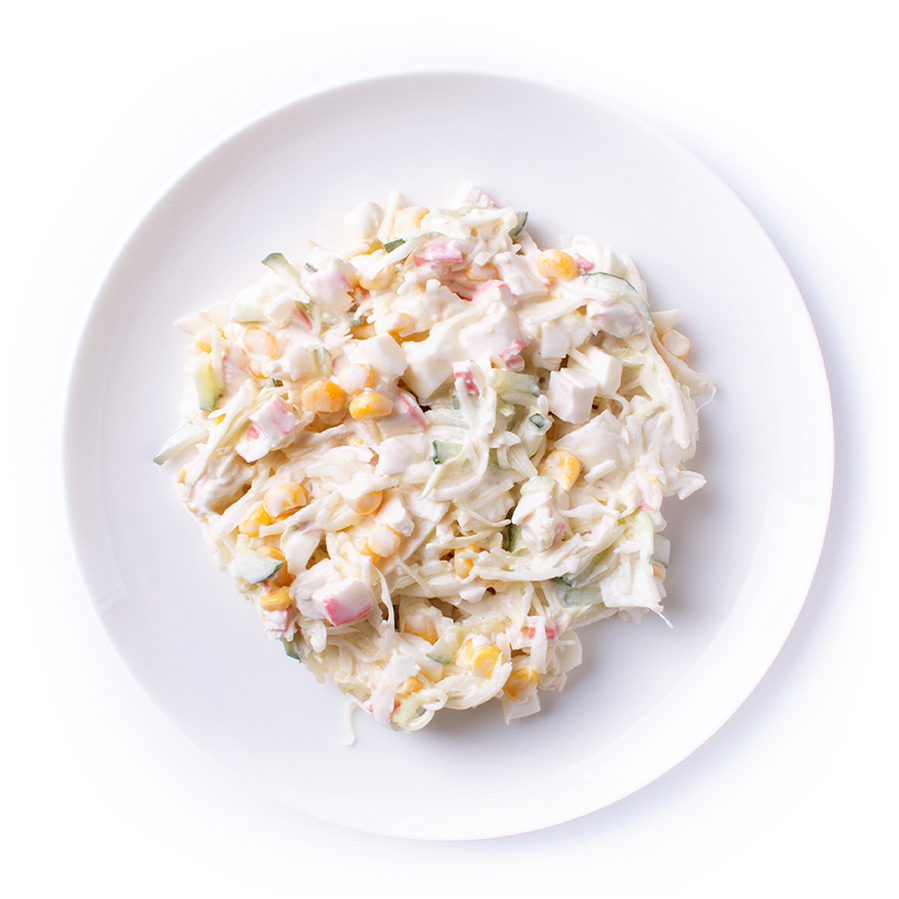 Салат Крабовый с капустой