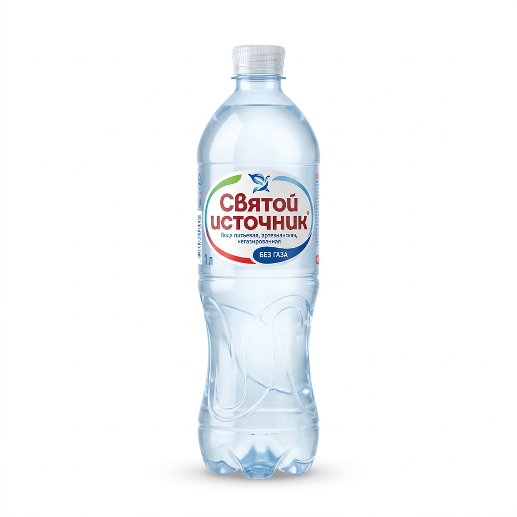Вода Святой источник без газа 1л