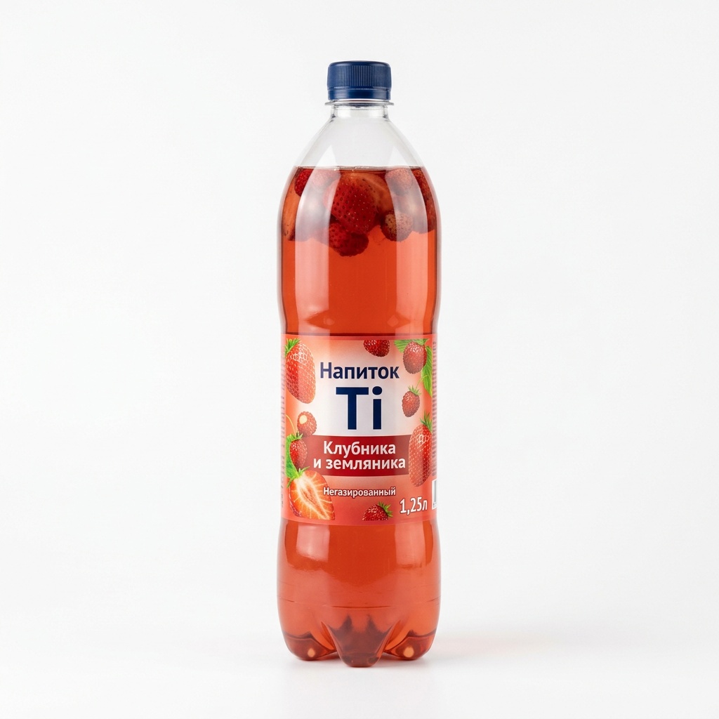 Напиток Ti Клубника и земляника 1,25л